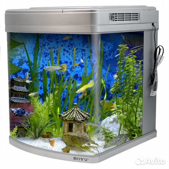 Аквариум Boyu Happy Family HS-60A панорамный, 128л