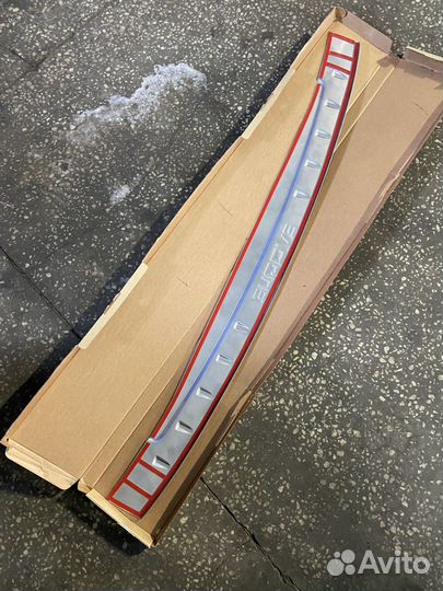 Накладка на задний бампер Evoque 2011-2015г