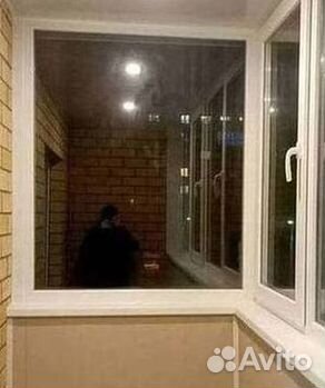 Остекление окон и балконов пвх