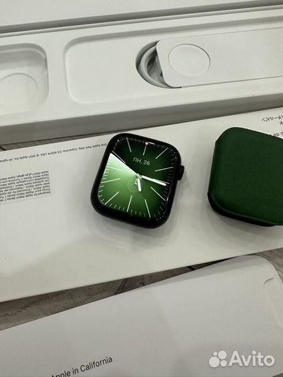 Apple watch 7 45 mm grenn