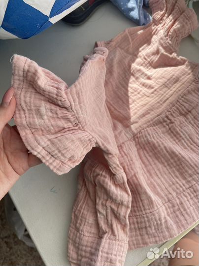 Детские вещи на девочку пакетом 86 92