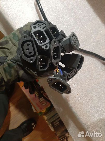 Кабель питания разъемы С13, С19 и Powercon