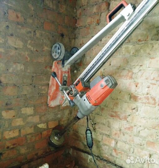 Алмазное бурение отверстий, алмазная резка