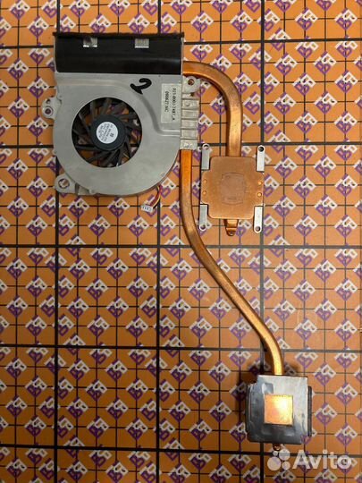 Кулер + трубка охлаждения Sony Vaio PCG-7121P VGN