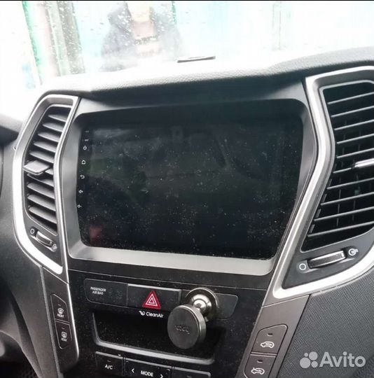 Магнитола Hyundai Santa Fe 3 на андроид