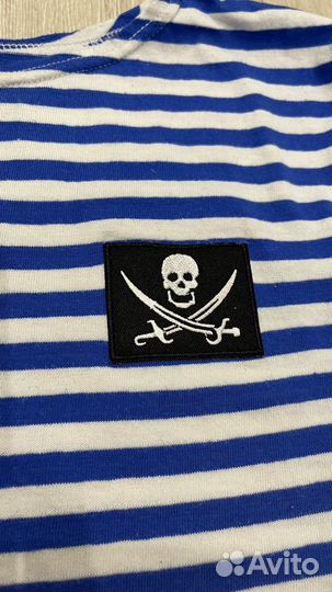 Пиратская шляпа и тельняшка. Костюм пирата