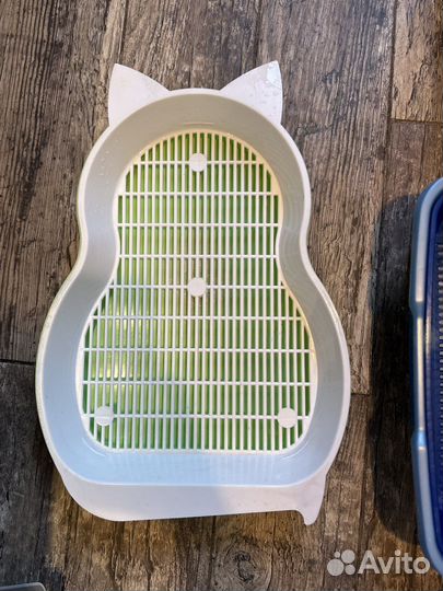 Лоток для кошки б/у бесплатно