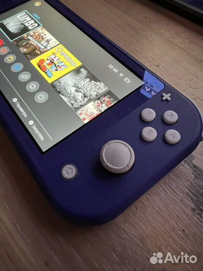 Nintendo switch lite с играми