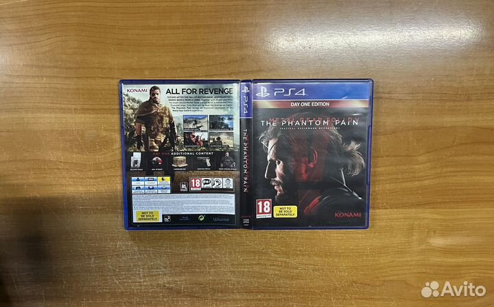 PS4 MGS Metal Gear Solid 5 the Phantom Pain