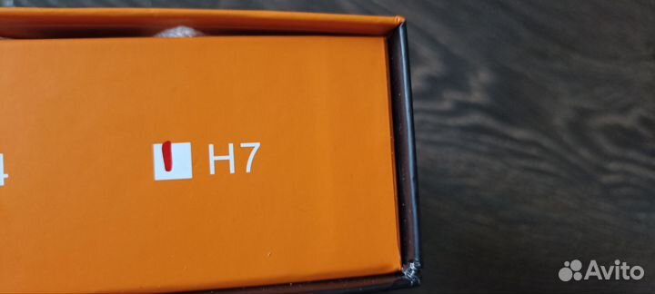 Светодиодные лампы LED H7 с линзой