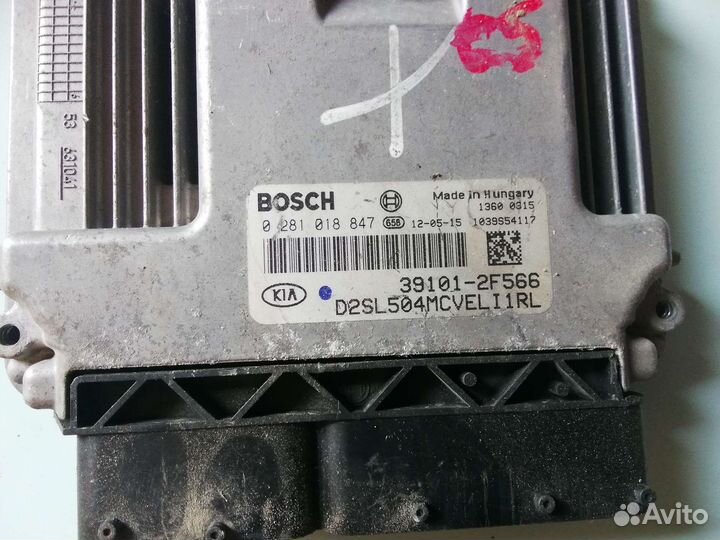 Блок управления двс Kia Sportage 3 2010- 2015