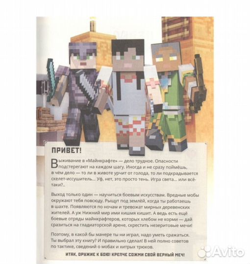 Развивающая книга Minecraft