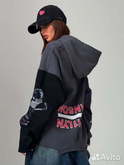 Толстовка худи balenciaga женская