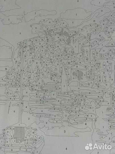 Картина по номерам новая 40*50