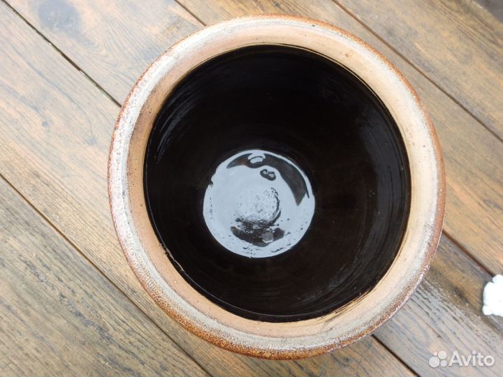 Кувшин глинянный,ручной работы,3 литра СССР