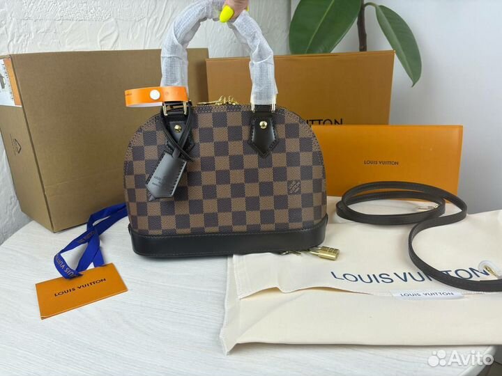 Сумка louis vuitton alma bb 2 цвета