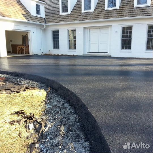 Асфальтирование и благоустройство территории