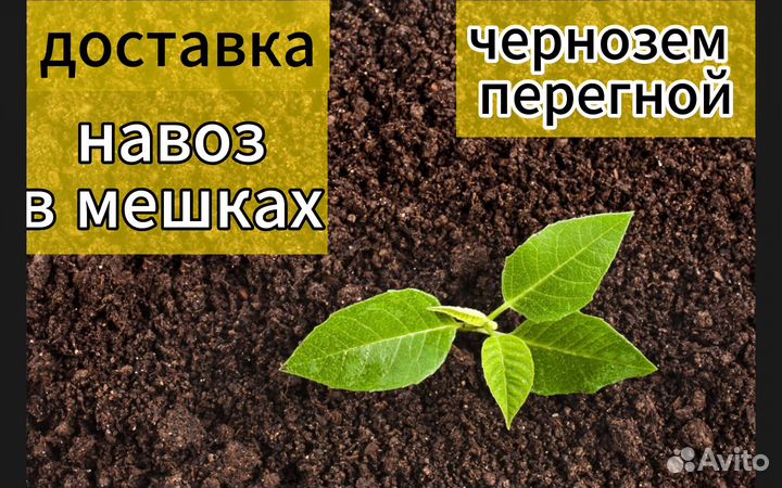 Доставим перегной чернозем навоз