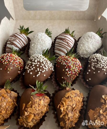 Клубника в шоколаде