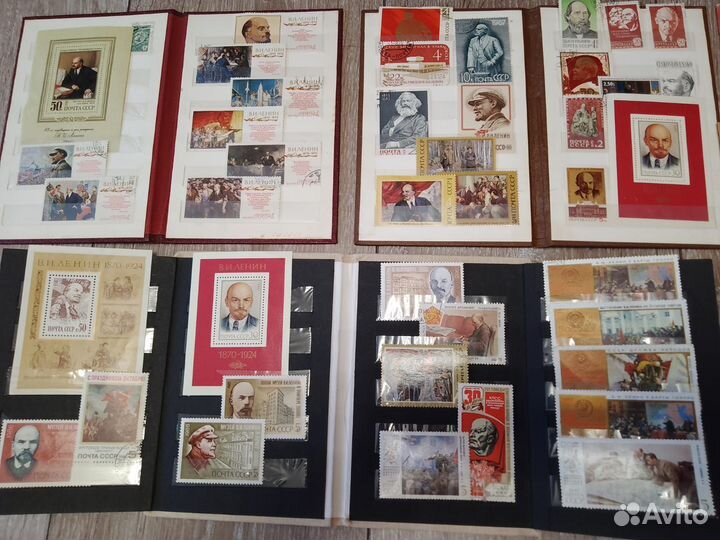 Продается коллекция марок Лениниана