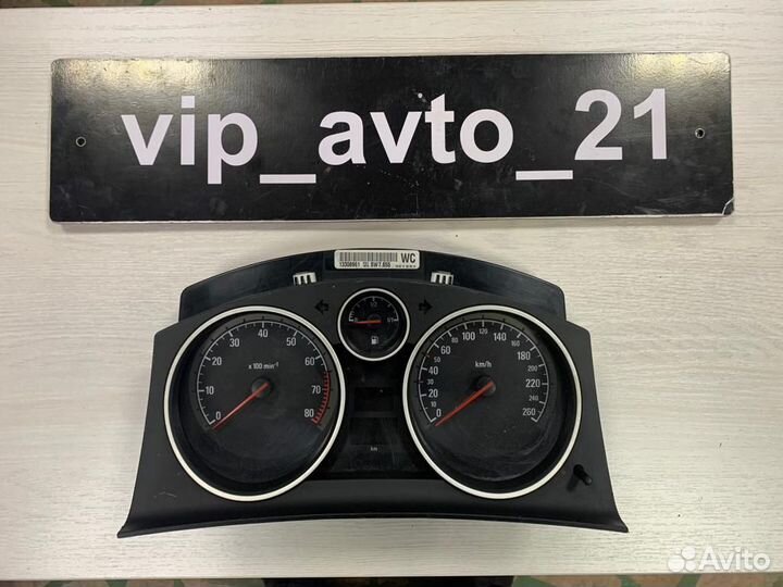Щиток приборов opel astra H 1.6