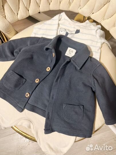 C&a комплект тройка для новорожденных 56 оригинал