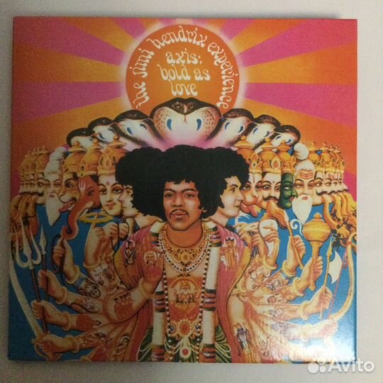 Jimi Hendrix- Axis:Bold As Love,Россия,mini-vinyl
