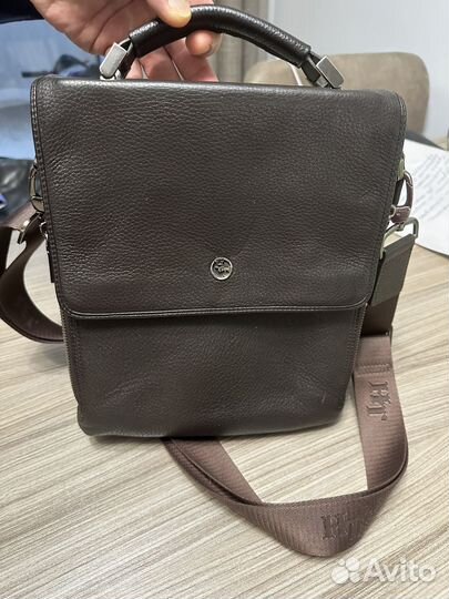 Сумка мужска натуральная кожа