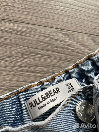 Джинсовые шорты Pull and Bear