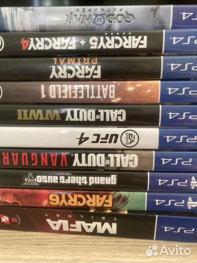 Ps4 slim 500gb+ игры