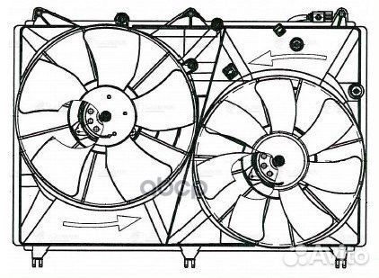 Вентилятор радиатора Suzuki Grand Vitara (05)