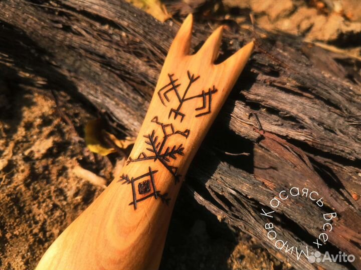 Походная ложка-вилка Handmad