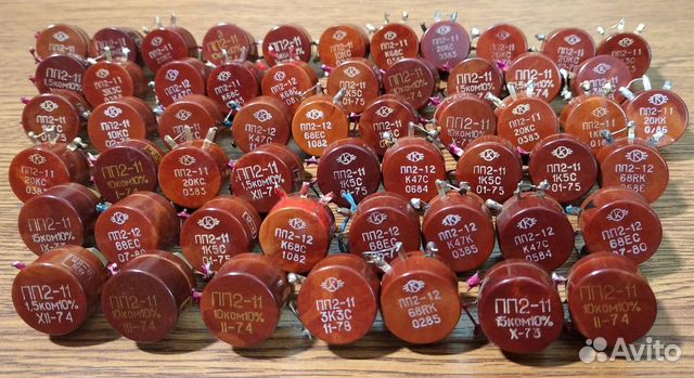 Потенциометры пп2-11, пп2-12 купить в Москве | Хобби и отдых | Авито