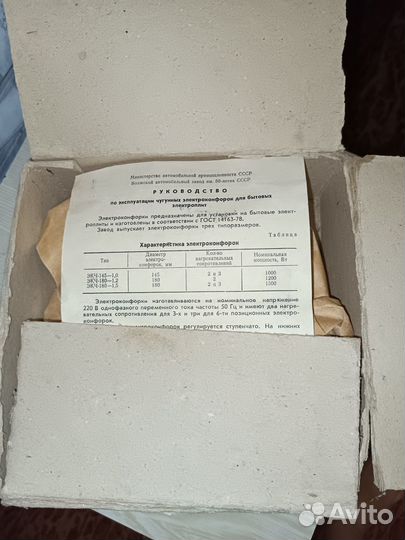 Конфорка для электроплиты