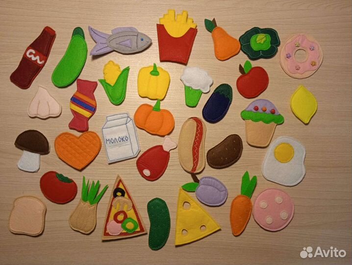 Азбука здоровья. Из фетра. Панно, коврик для детей