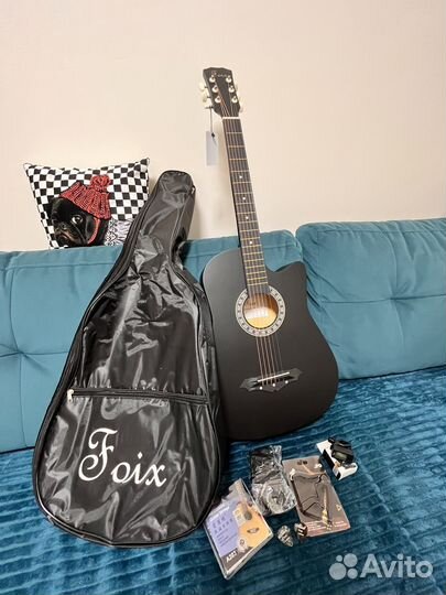 Акустическая гитара foix разные цвета