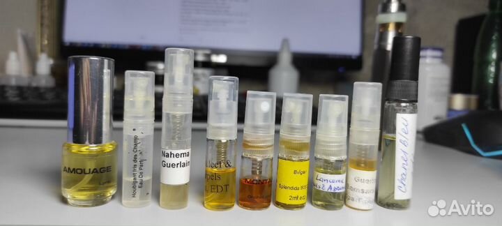 Миниатюры парфюмерии и отливанты