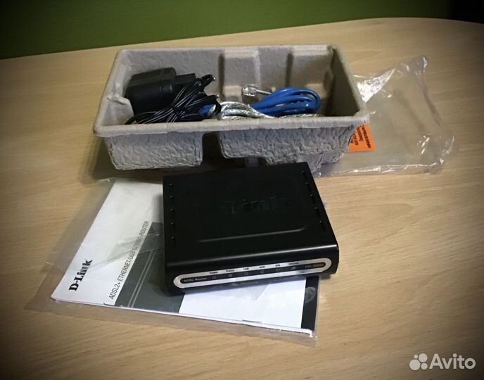 Роутер сетевой DSL-2520U