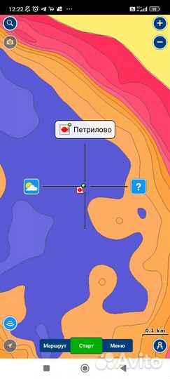 Кострома карты глубин