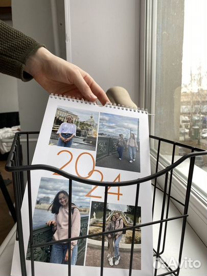 Календарь, фотокалендарь на новый год бабушке