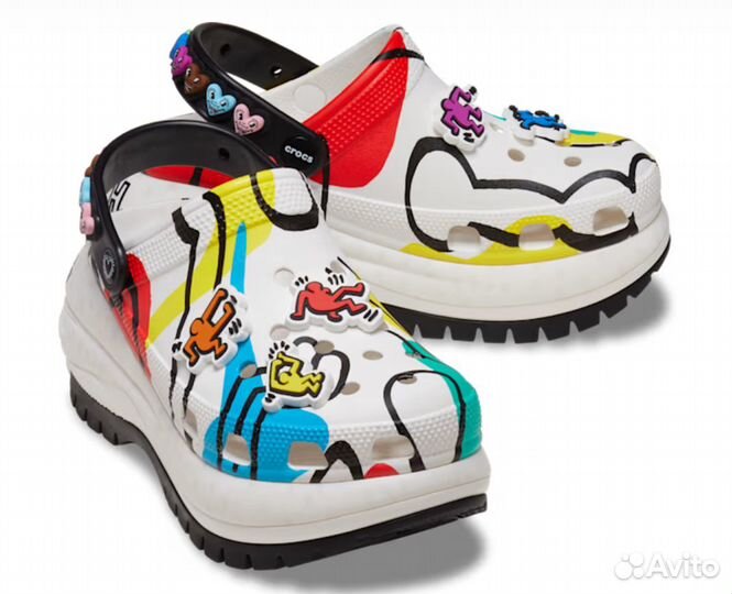 Crocs Keith Haring mega crush clog