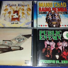 Nirvana, rhcp, Clash, The Cure, Beastie Boys. CD