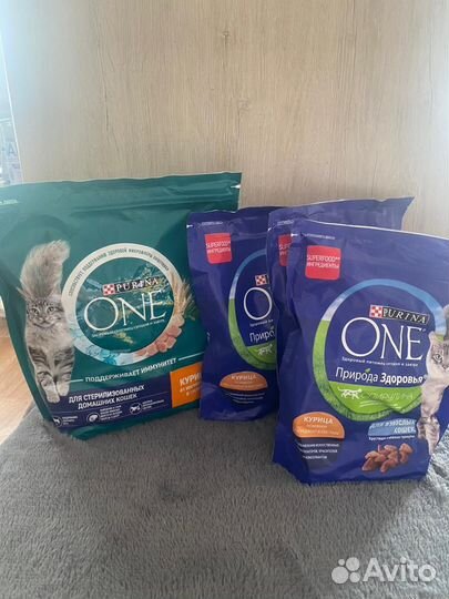 Сухие корма для кошек