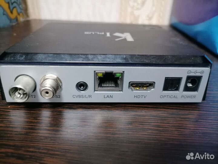 Тв/медиаприставка ki plus dvb-s2/t2