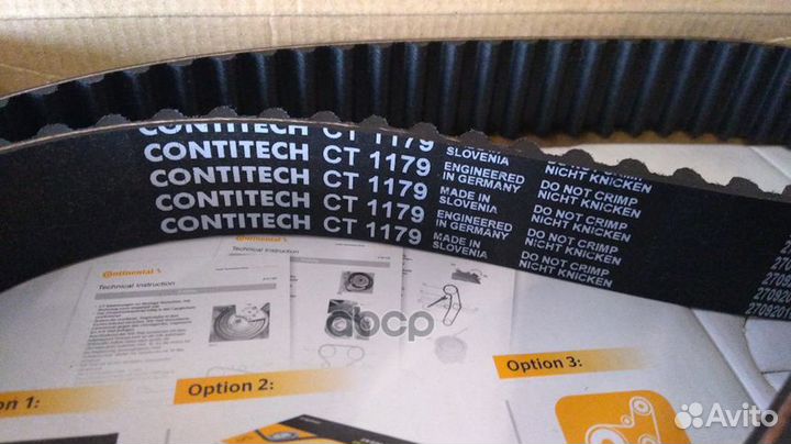 Ремень грм renault 1.4-1.6 99- (132x27.4) CT1179