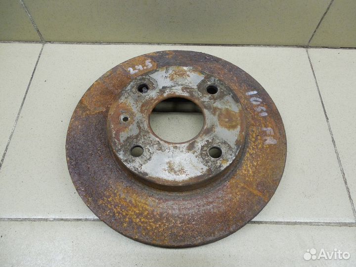 Диск тормозной передний вентилируемый Lacetti 2003