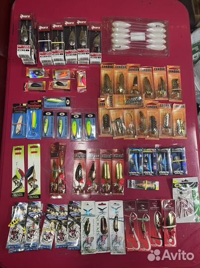 Блесна, воблер, вертушка в ассортименте новые