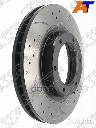 Комплект дисков тормозных передний перфорирован