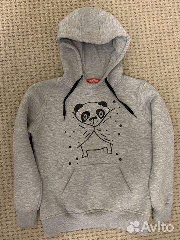 Толстовка теплая с капюшоном