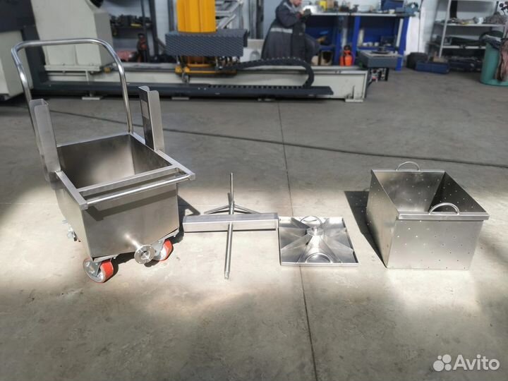 Пресс тележка для сыра и творога 250 л